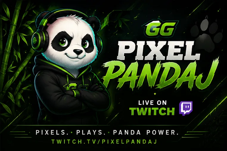 PixelPandaJ Giant Gamers profile artwork