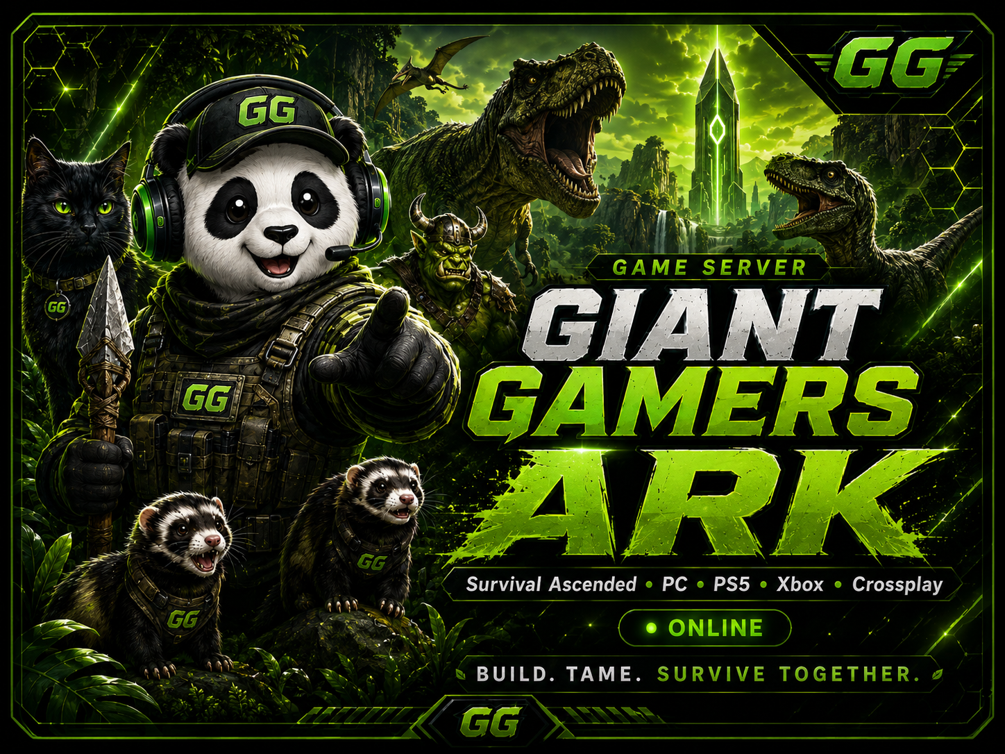 Giant Gamers ARK artwork