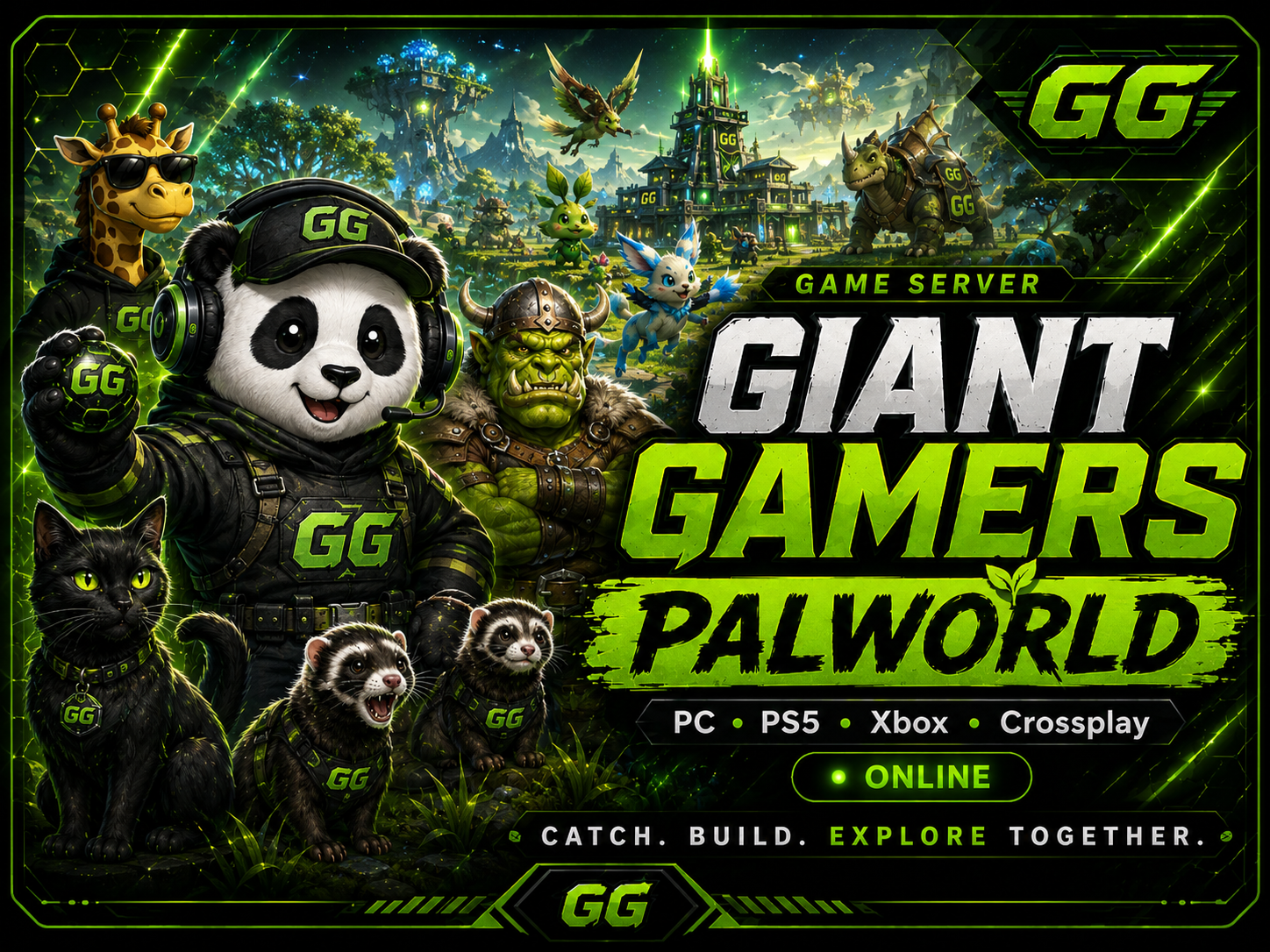 Giant Gamers Palworld artwork